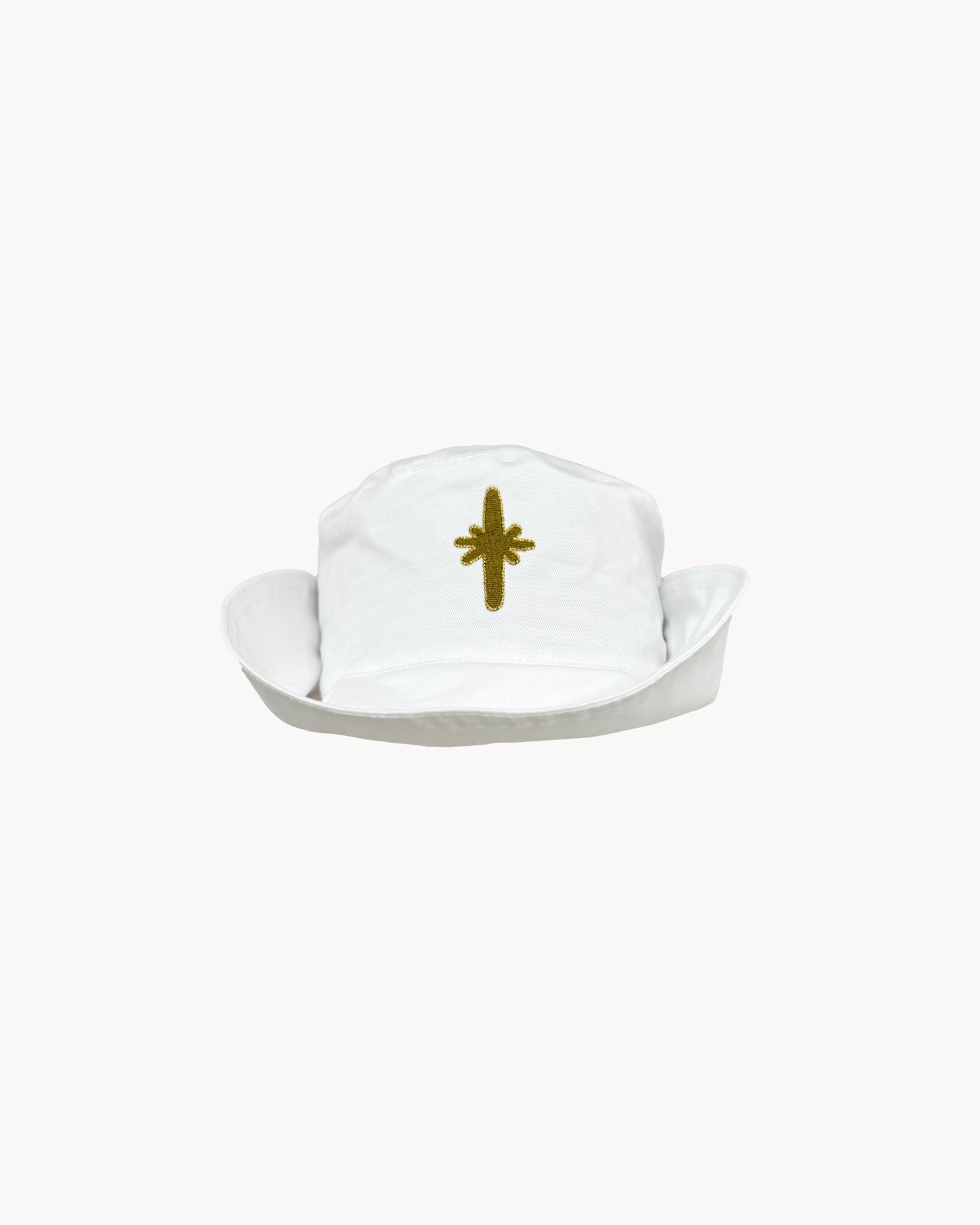 White Summer Hat