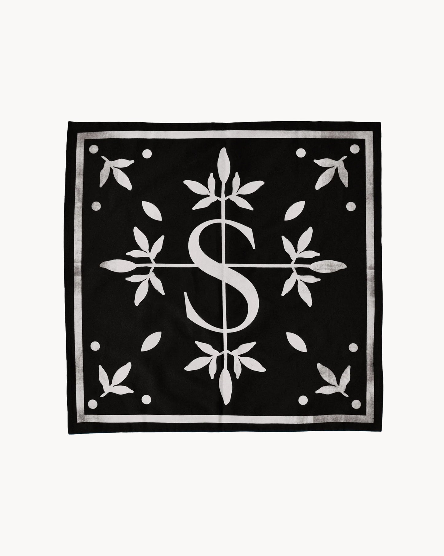 Black Cotton Bandana