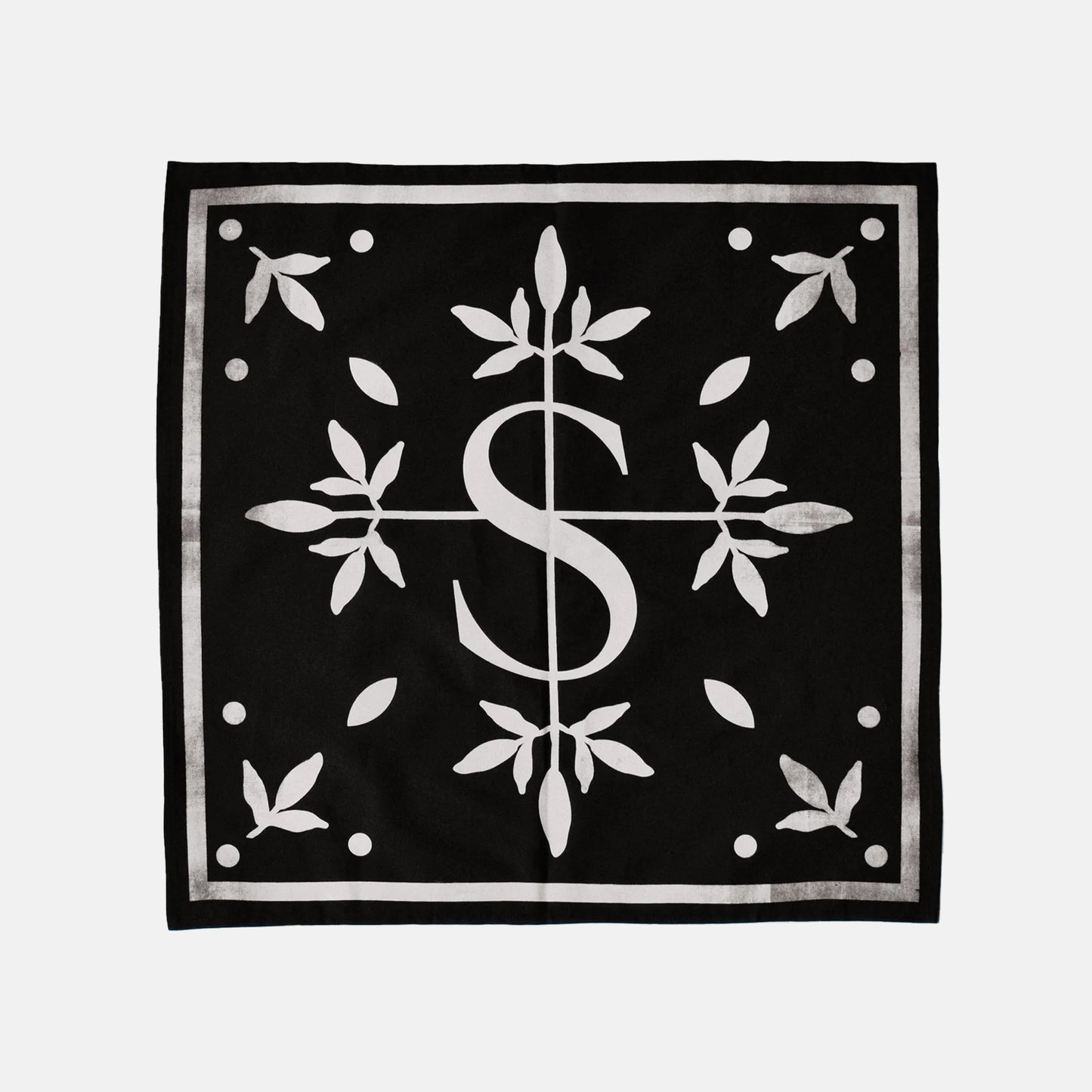 Black Cotton Bandana